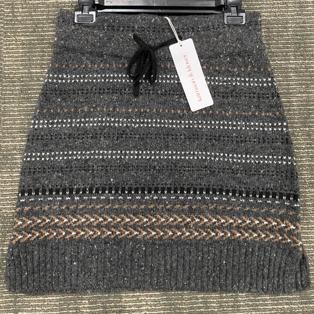 NWT Krimson klover merino skirt